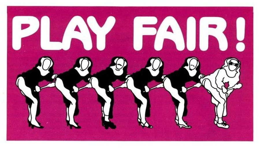 「Play Fair!」の表紙デザイン