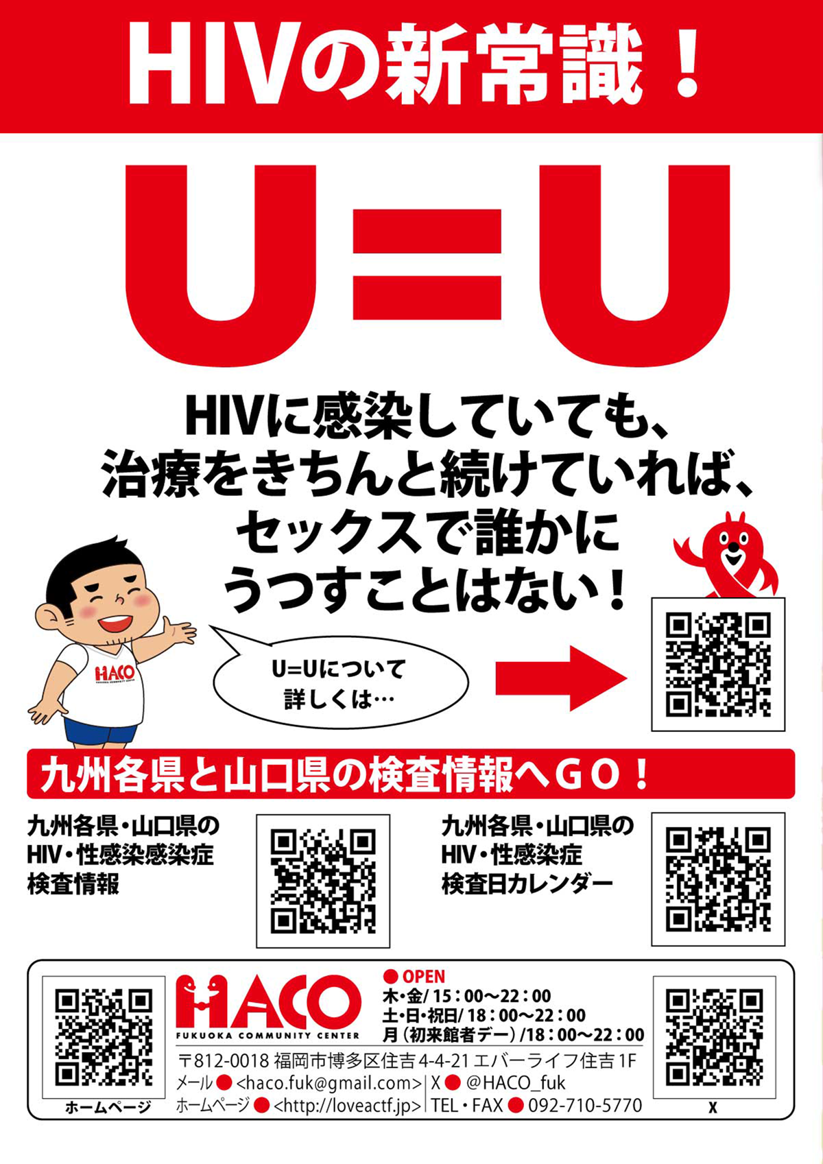 HIVの新常識「U=U」